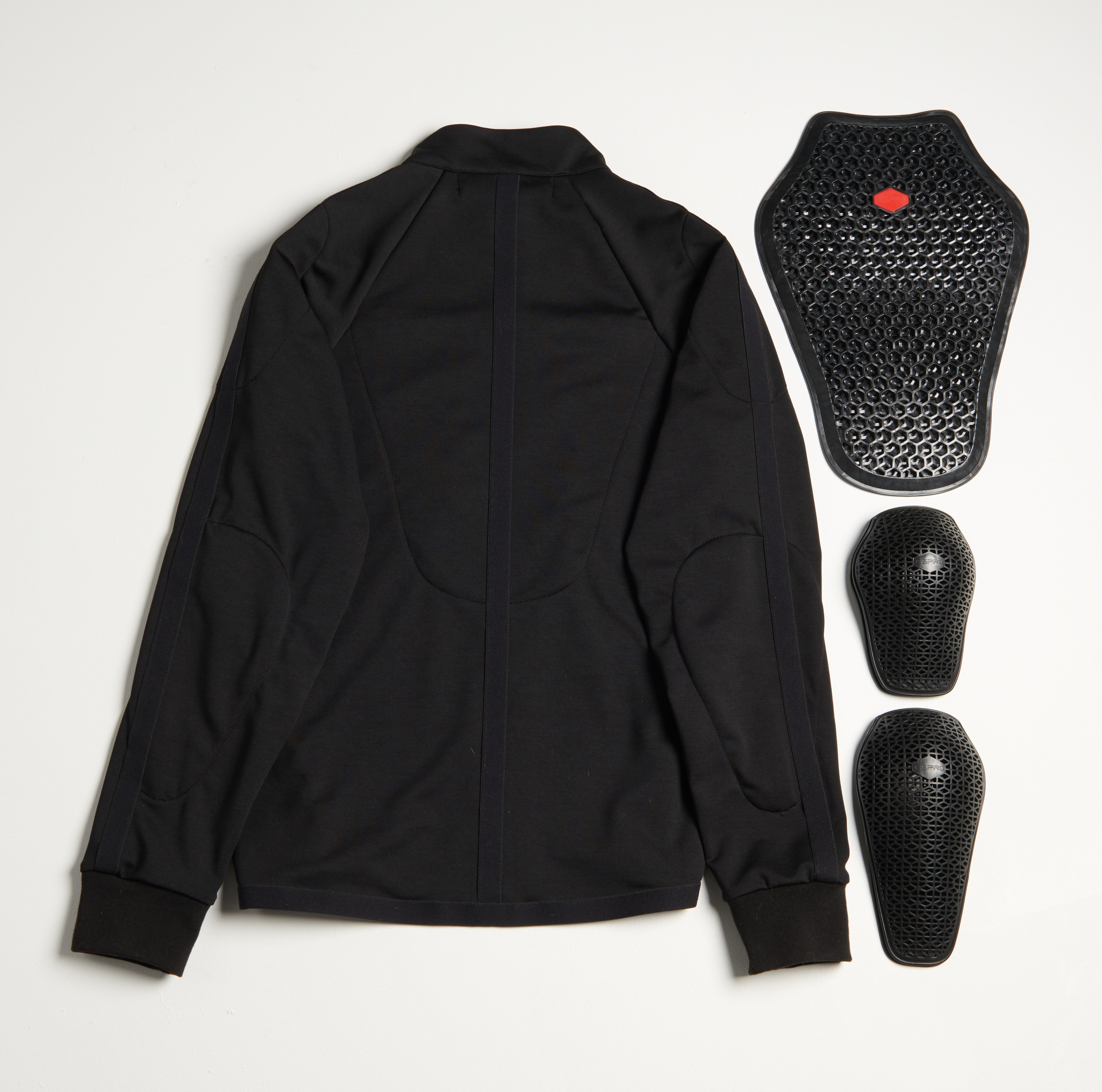 ALERIO blouson léger protecteur NOIR