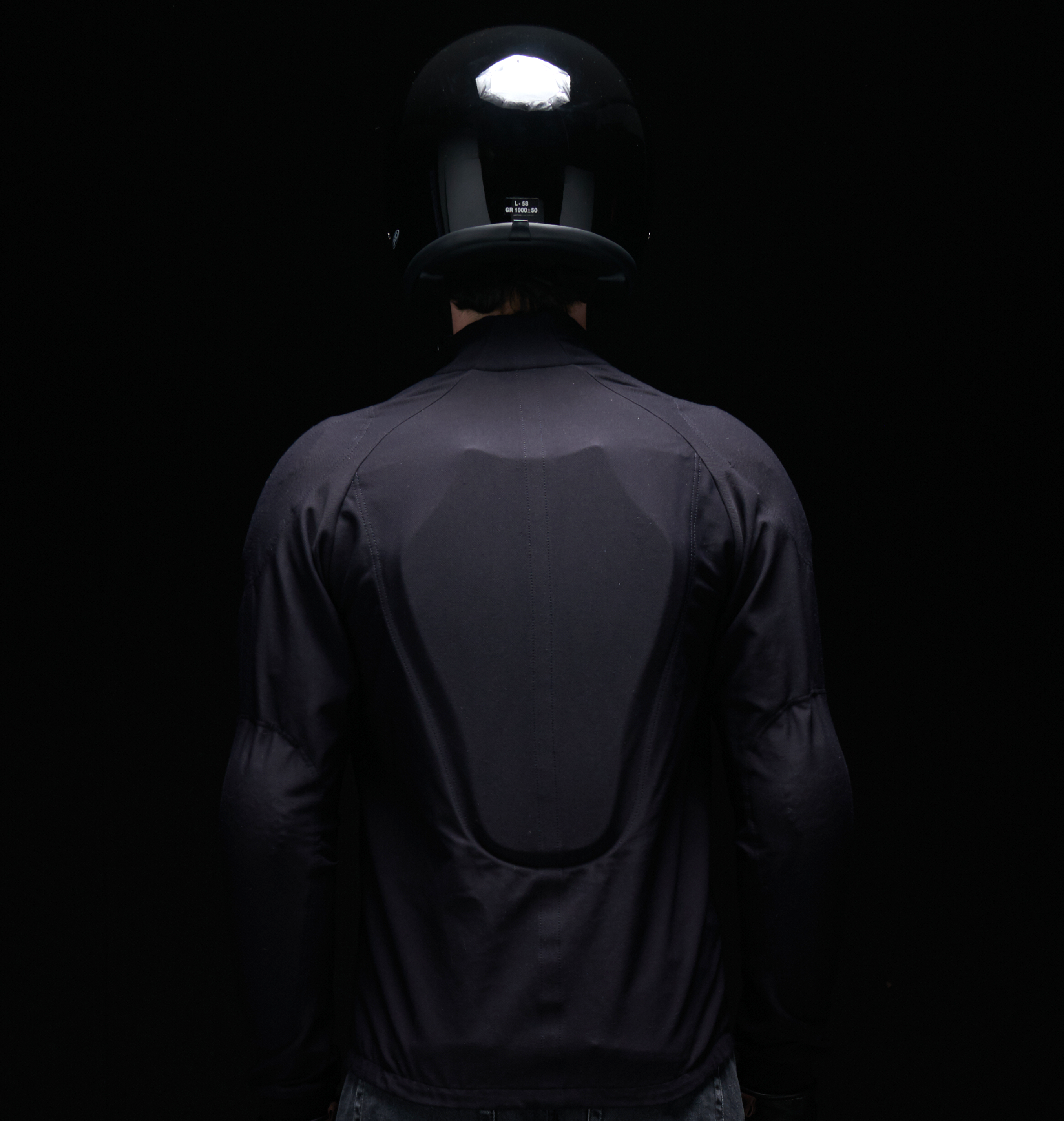 ALERIO blouson léger protecteur NOIR