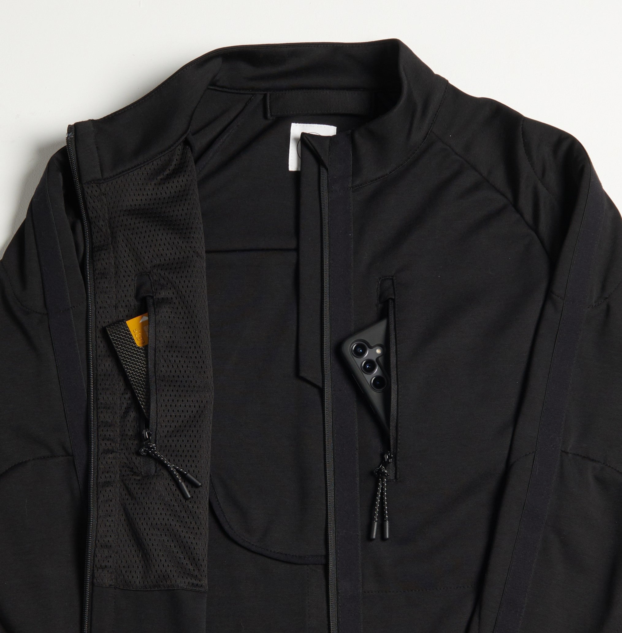 ALERIO blouson léger protecteur NOIR