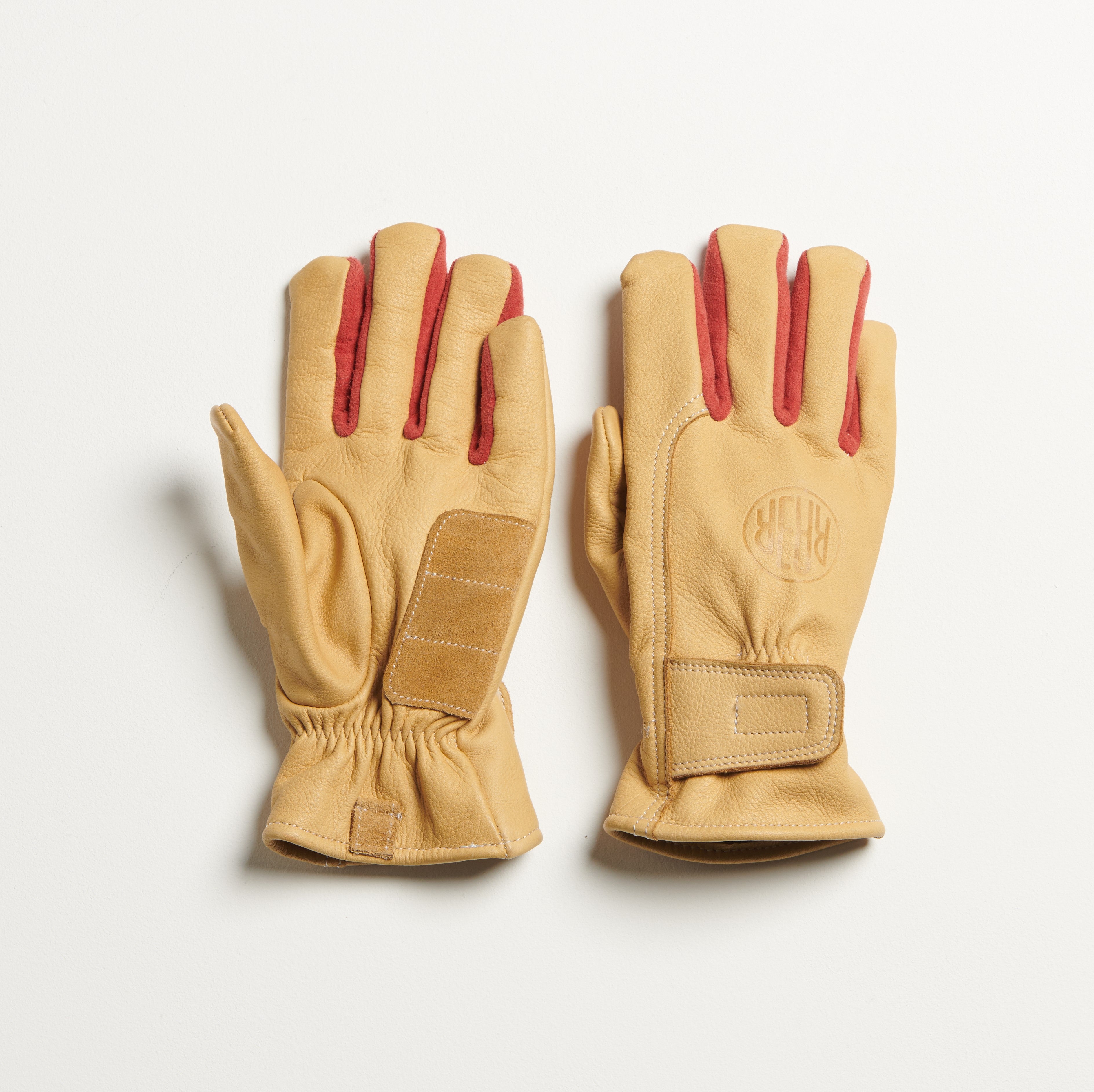 APPLE gant cuir hiver BEIGE
