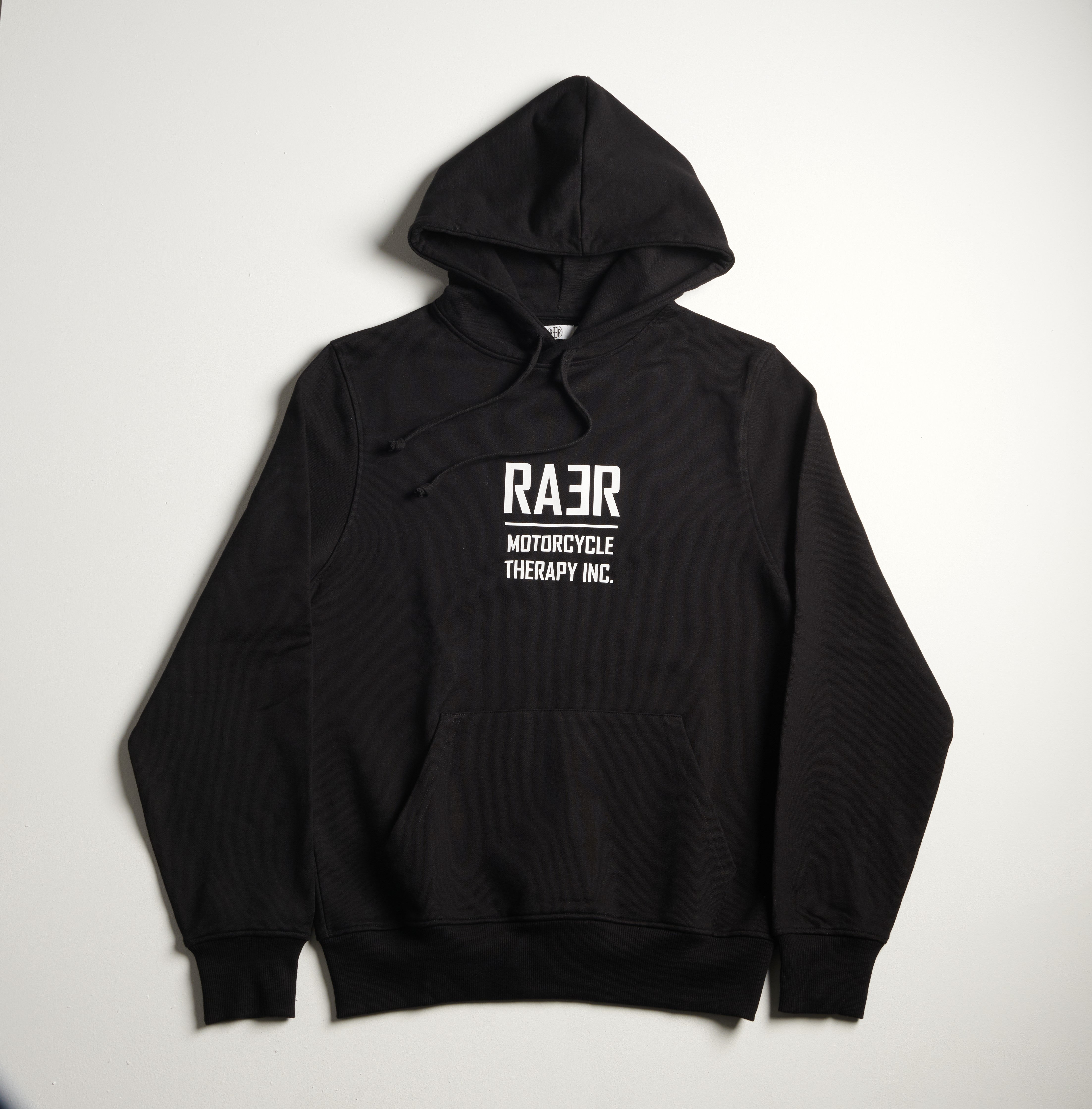 Sweat capuche REGULAR motif MOTORCYCLE THERAPY INC. NOIR