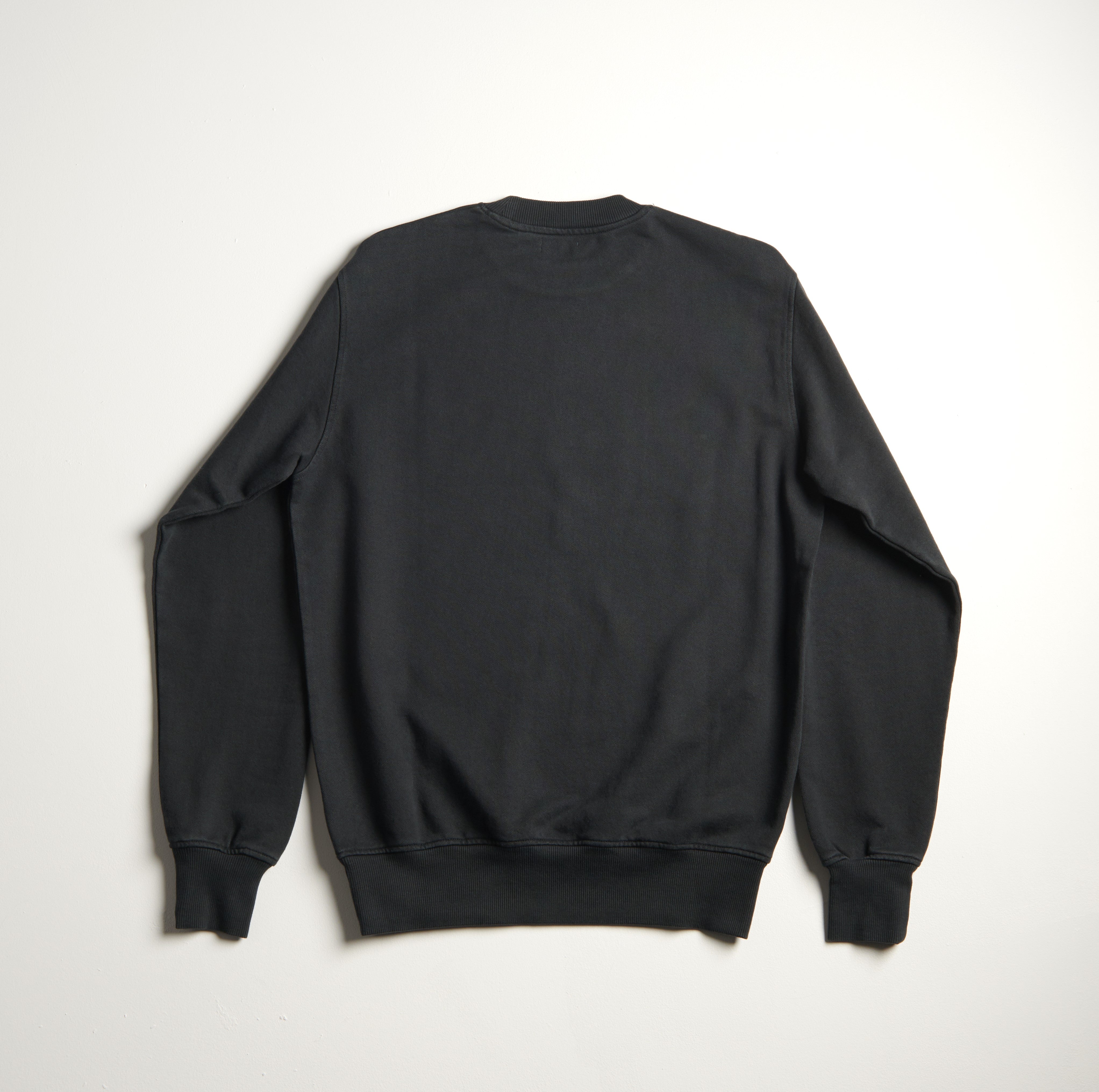 Sweat col rond OVERSIZE motif ORIGINAL NOIR