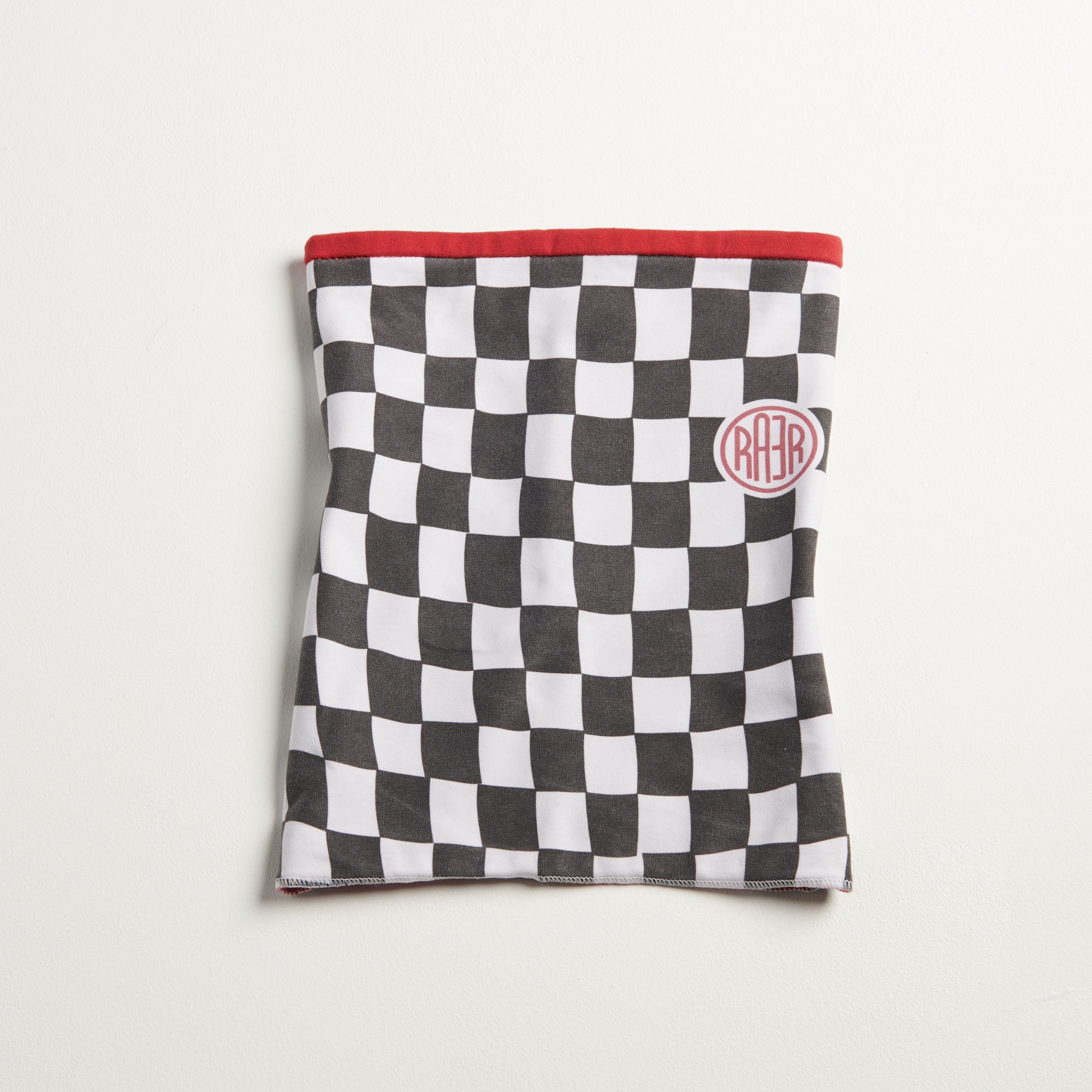 Protège cou réversible RACING NOIR ROUGE