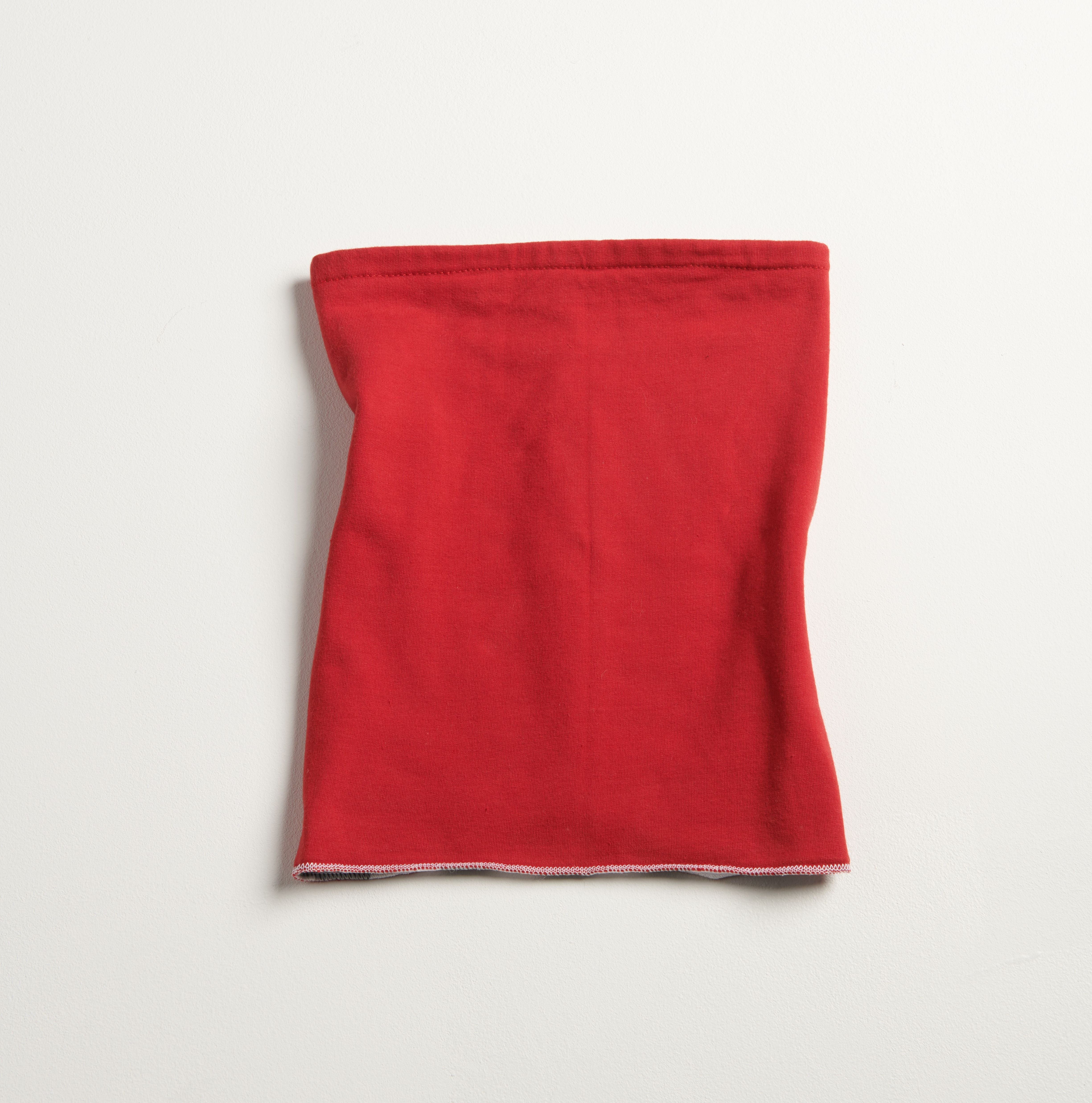 Protège cou réversible RACING NOIR ROUGE