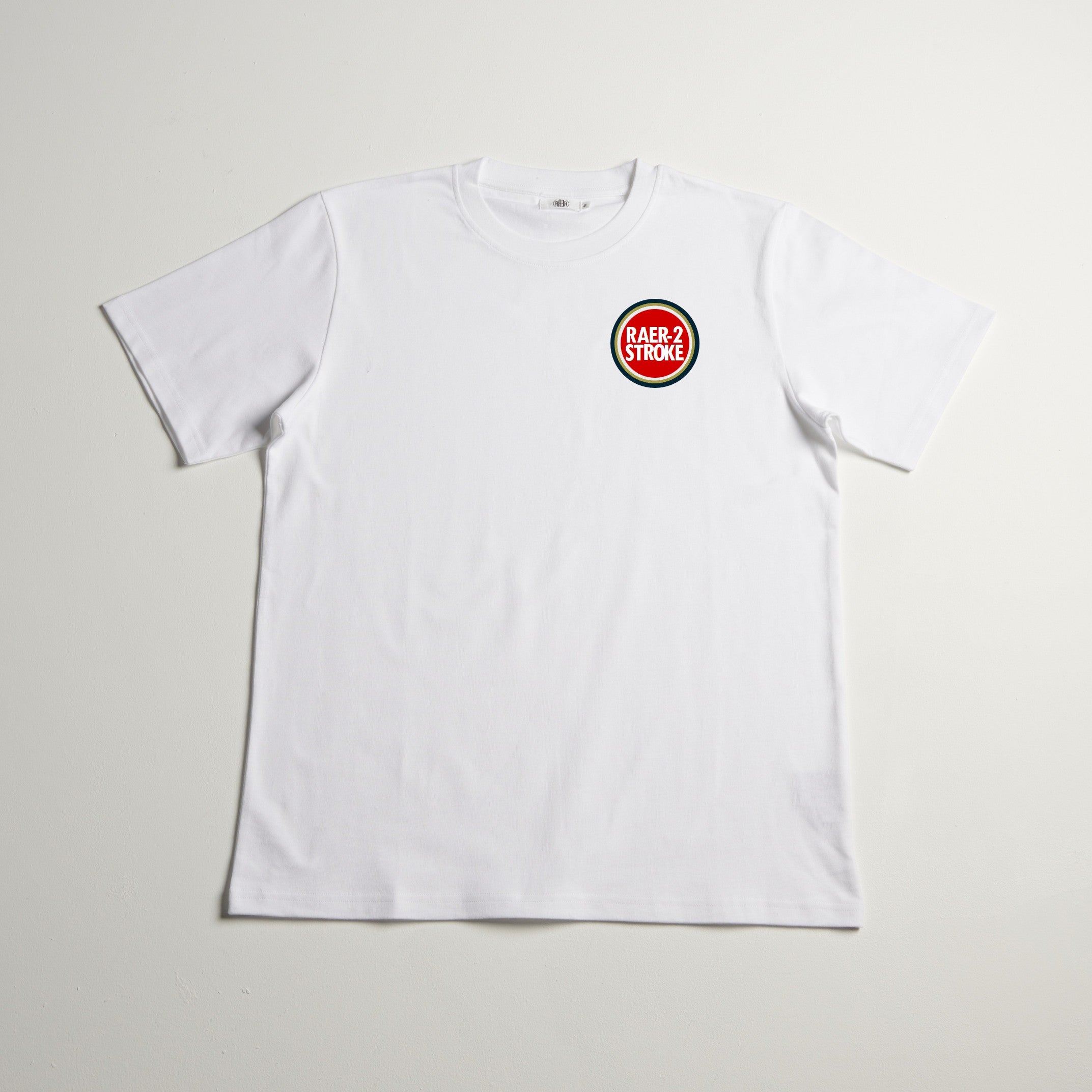 Tee-shirt MC REGULAR motif 2STROKE BLANC