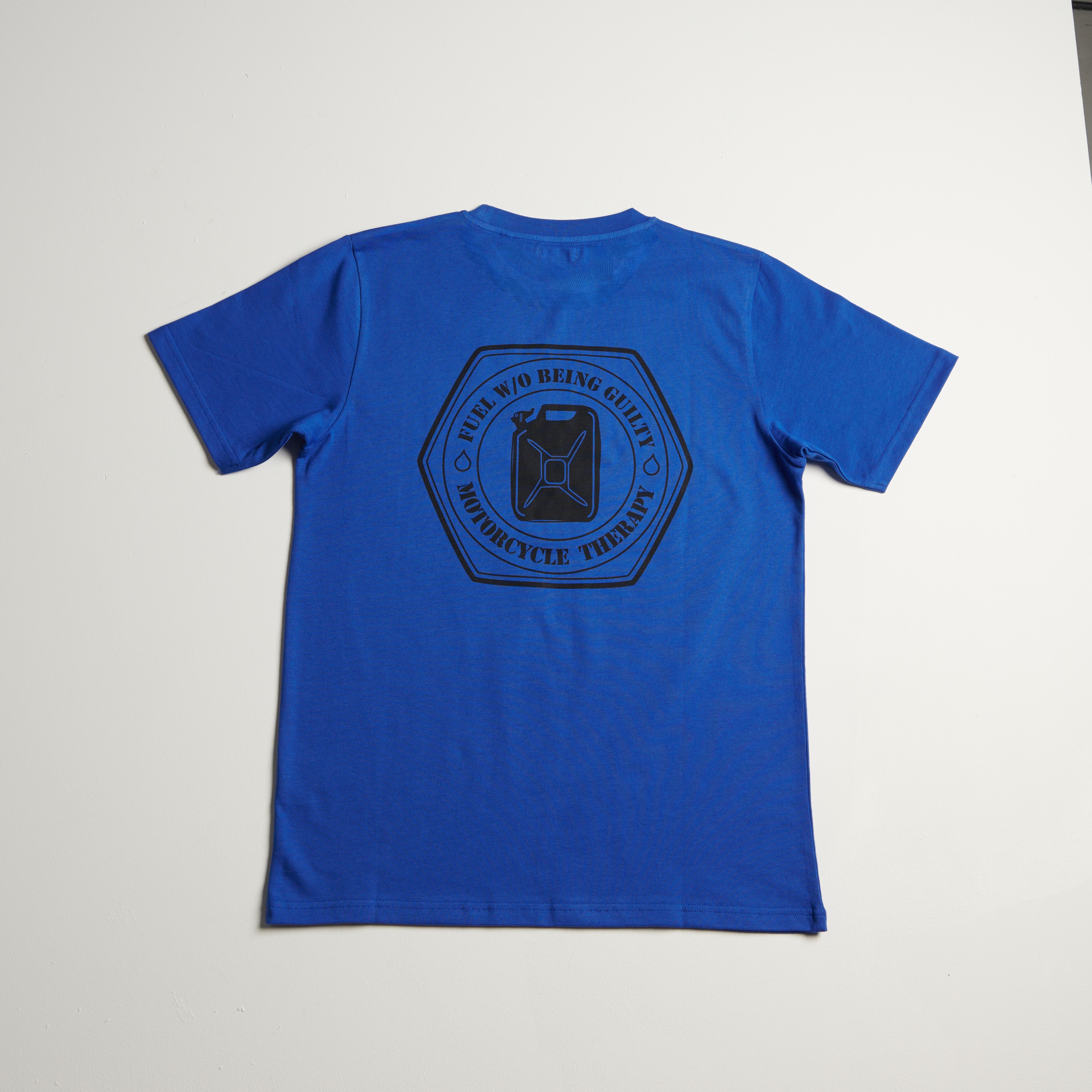 Tee-shirt MC REGULAR motif FUEL BLEU