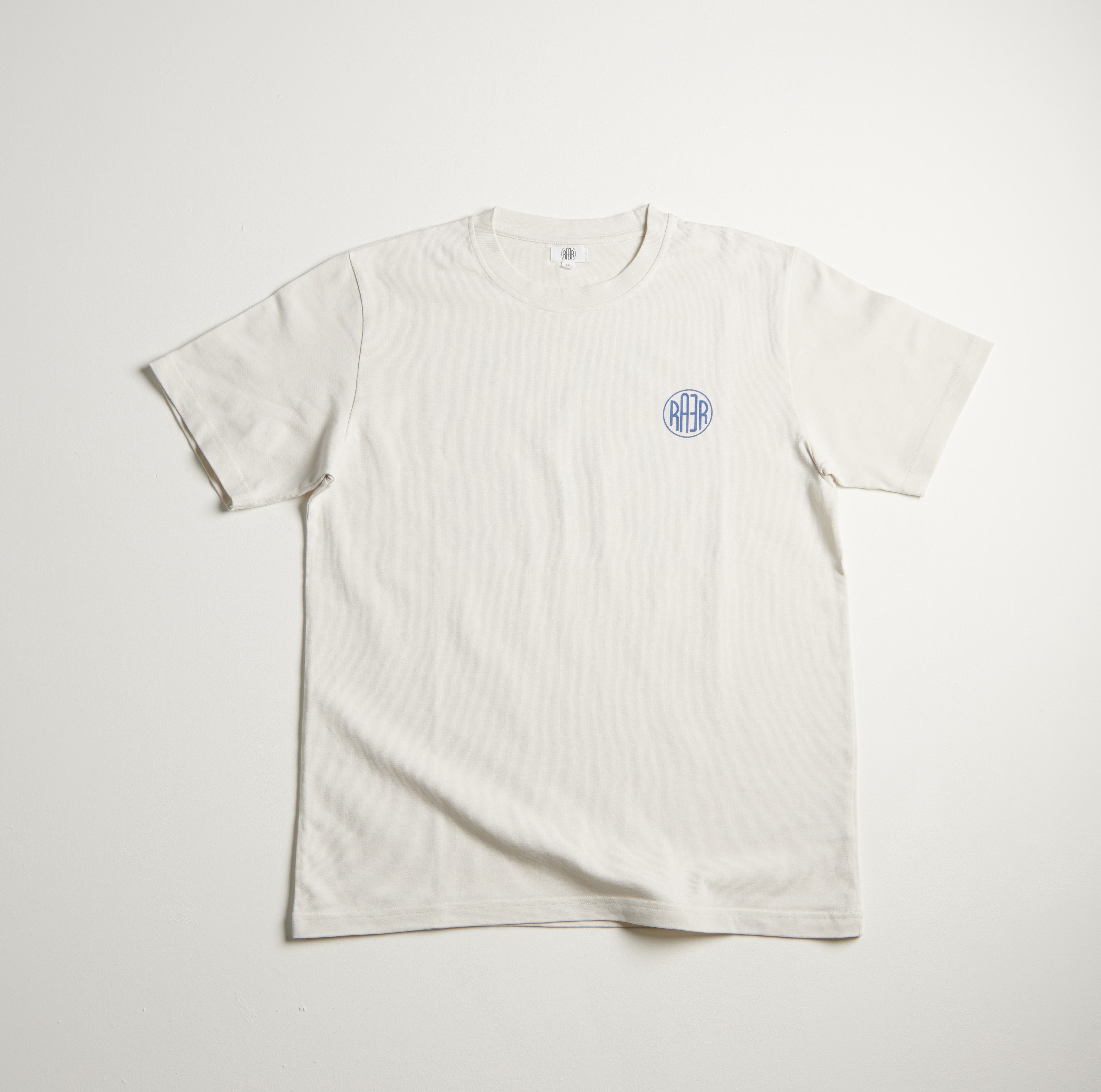 Tee-shirt MC REGULAR motif RACING ECRU