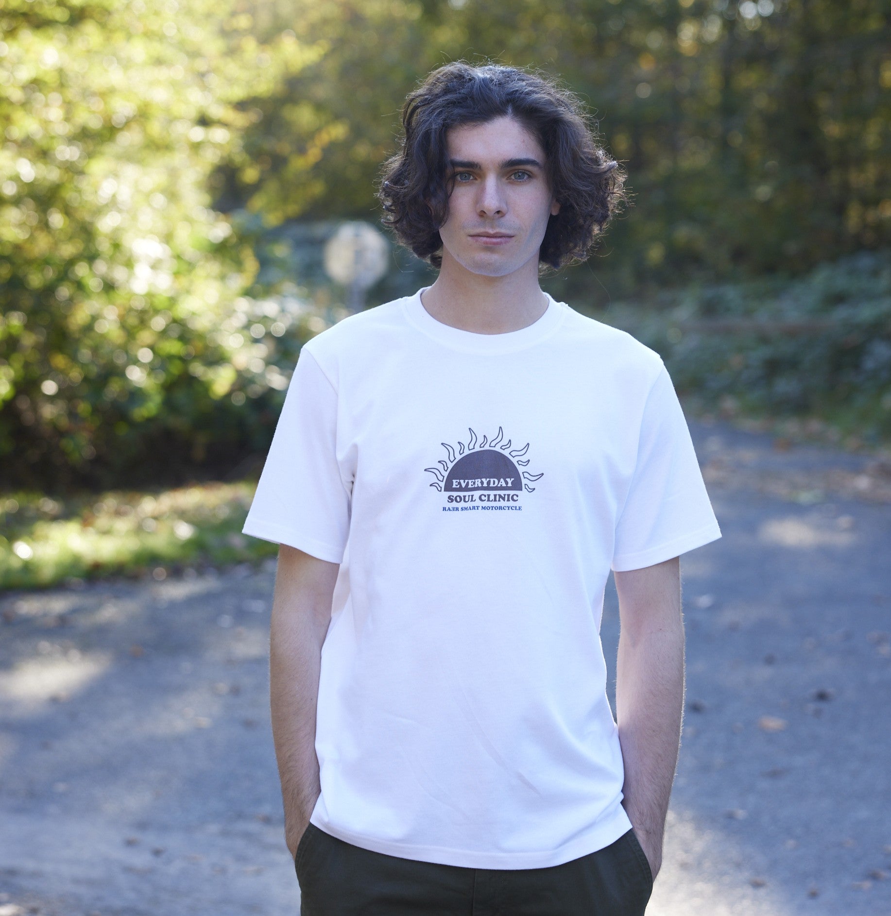 Tee shirt MC REGULAR motif SOUL CLINIC BLANC