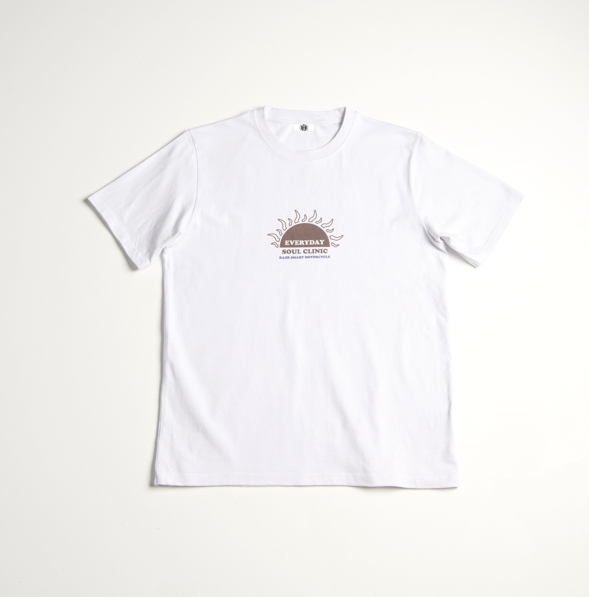 Tee shirt MC REGULAR motif SOUL CLINIC BLANC
