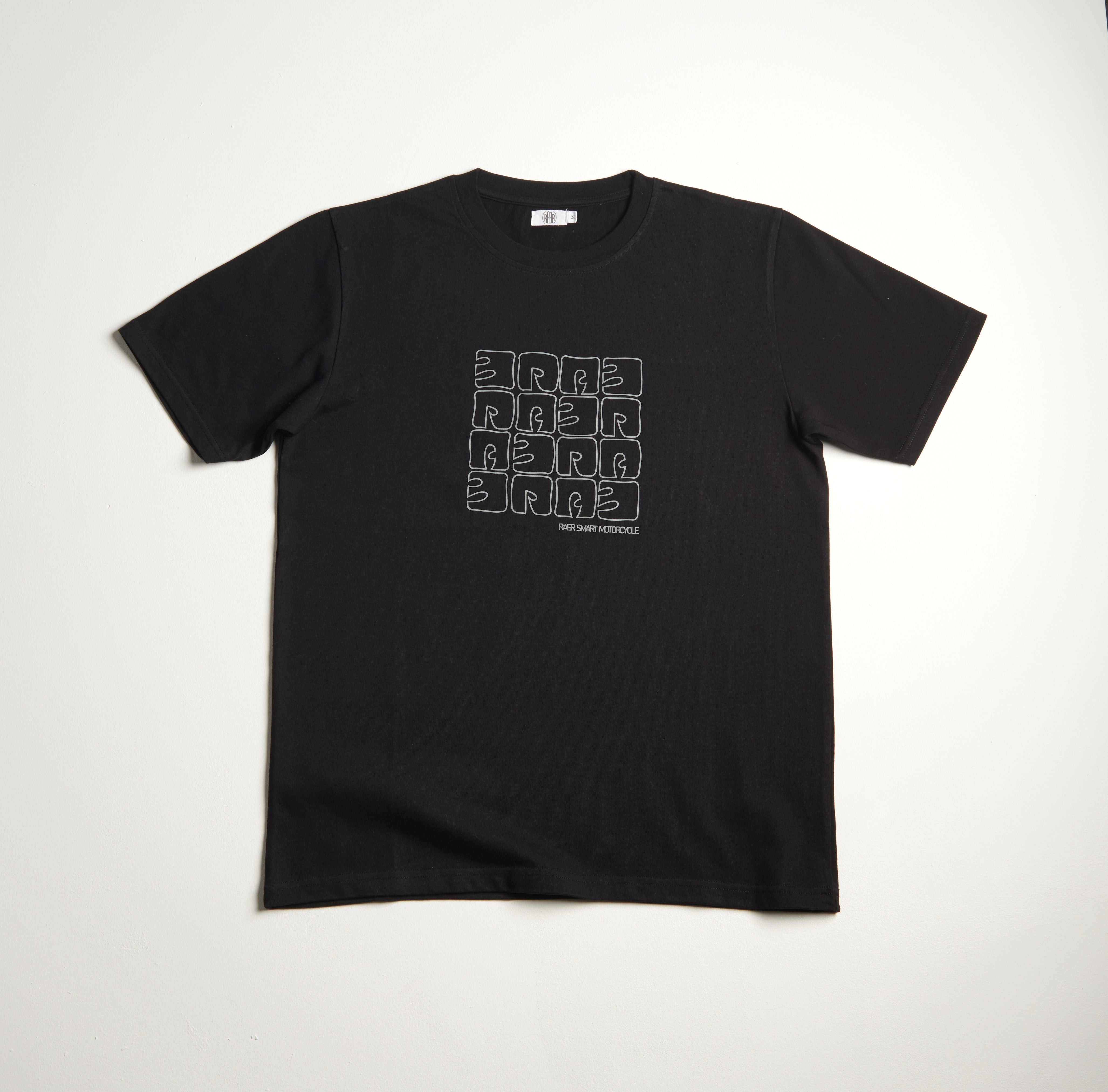 Tee-shirt MC REGULAR motif SQUARE NOIR