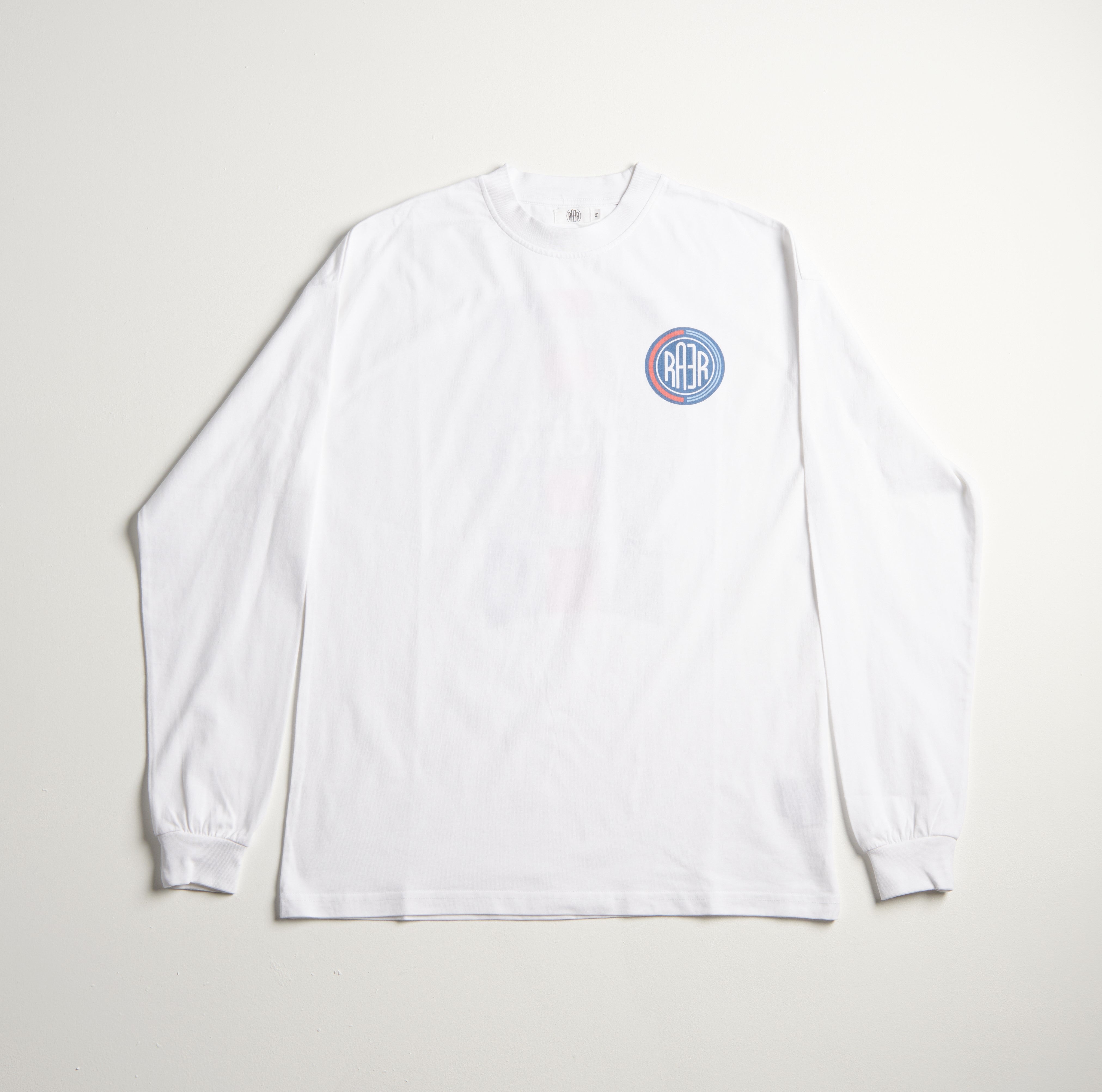 Tee-shirt ML REGULAR motif MAYDAY BLANC