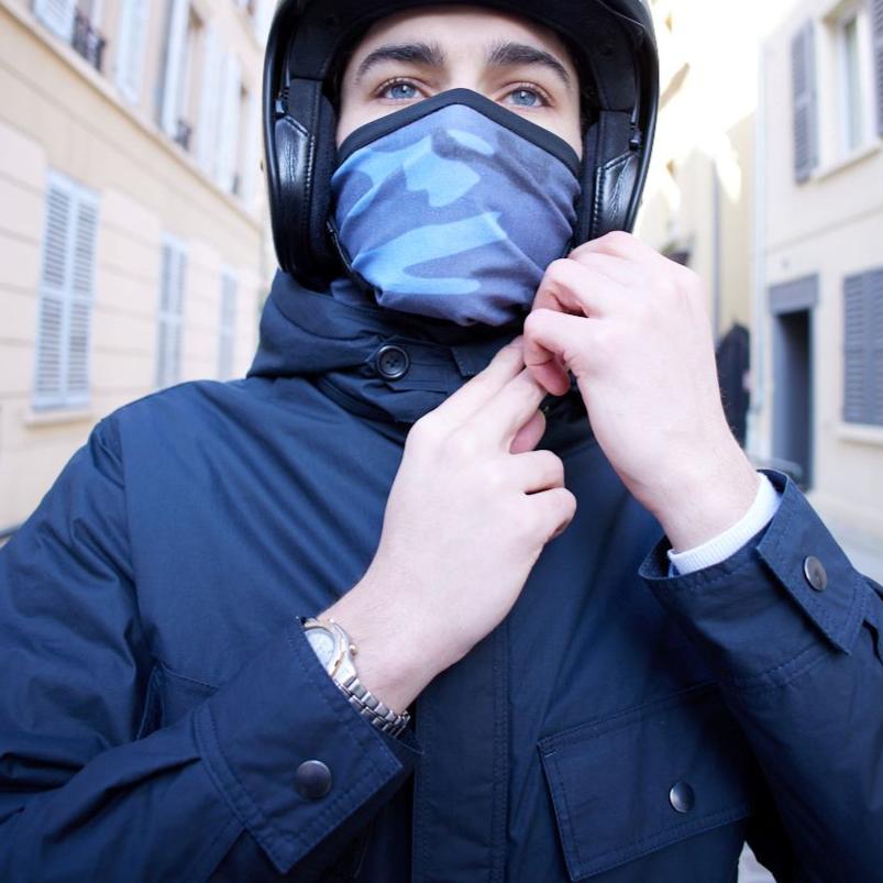 ABEL RS blouson zippé coton rip-stop déperlant NAVY