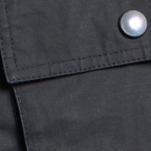 ABEL RS blouson zippé coton rip-stop déperlant NAVY