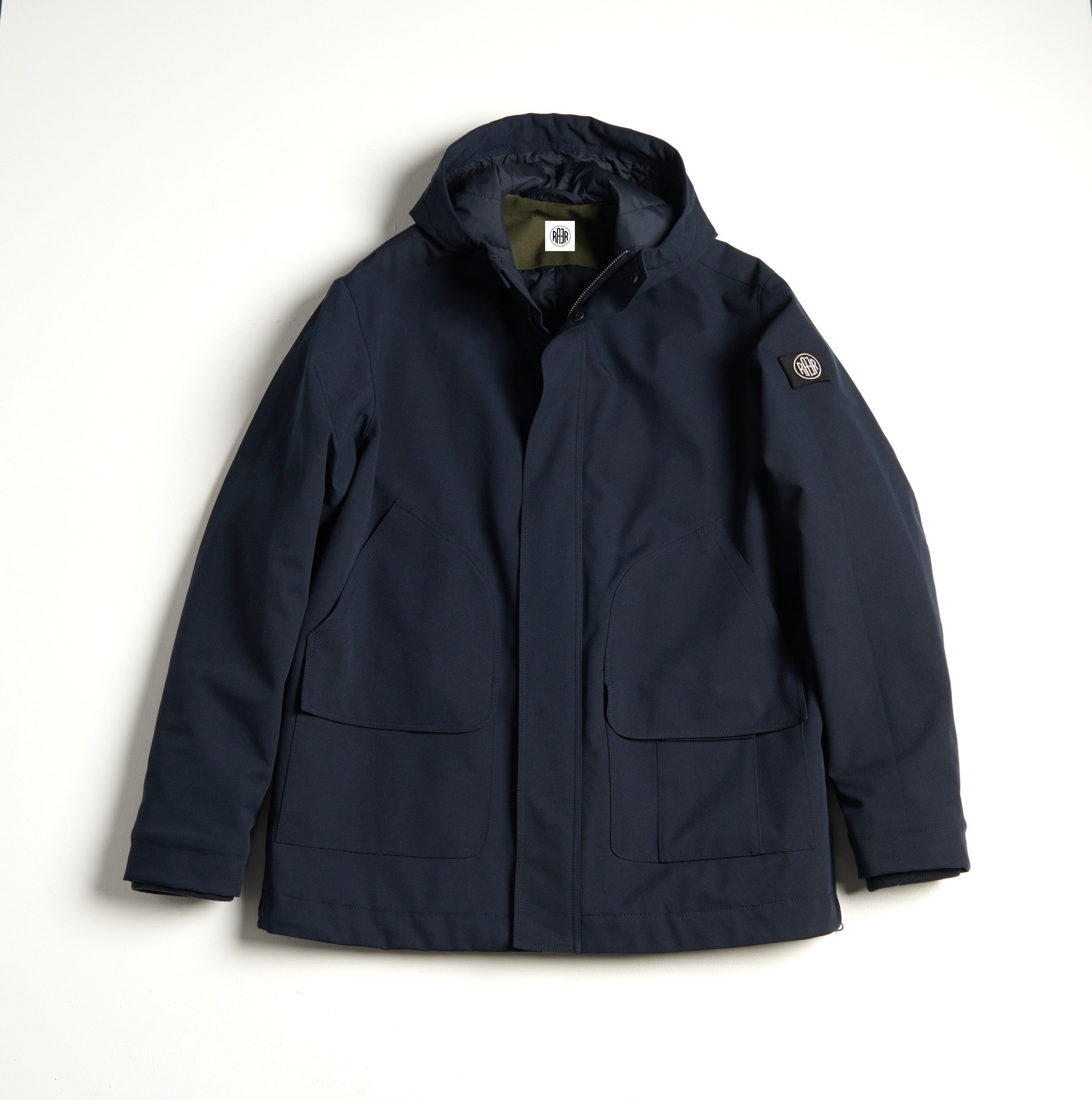 ARAIN CS parka longue déperlante typée scooter NAVY