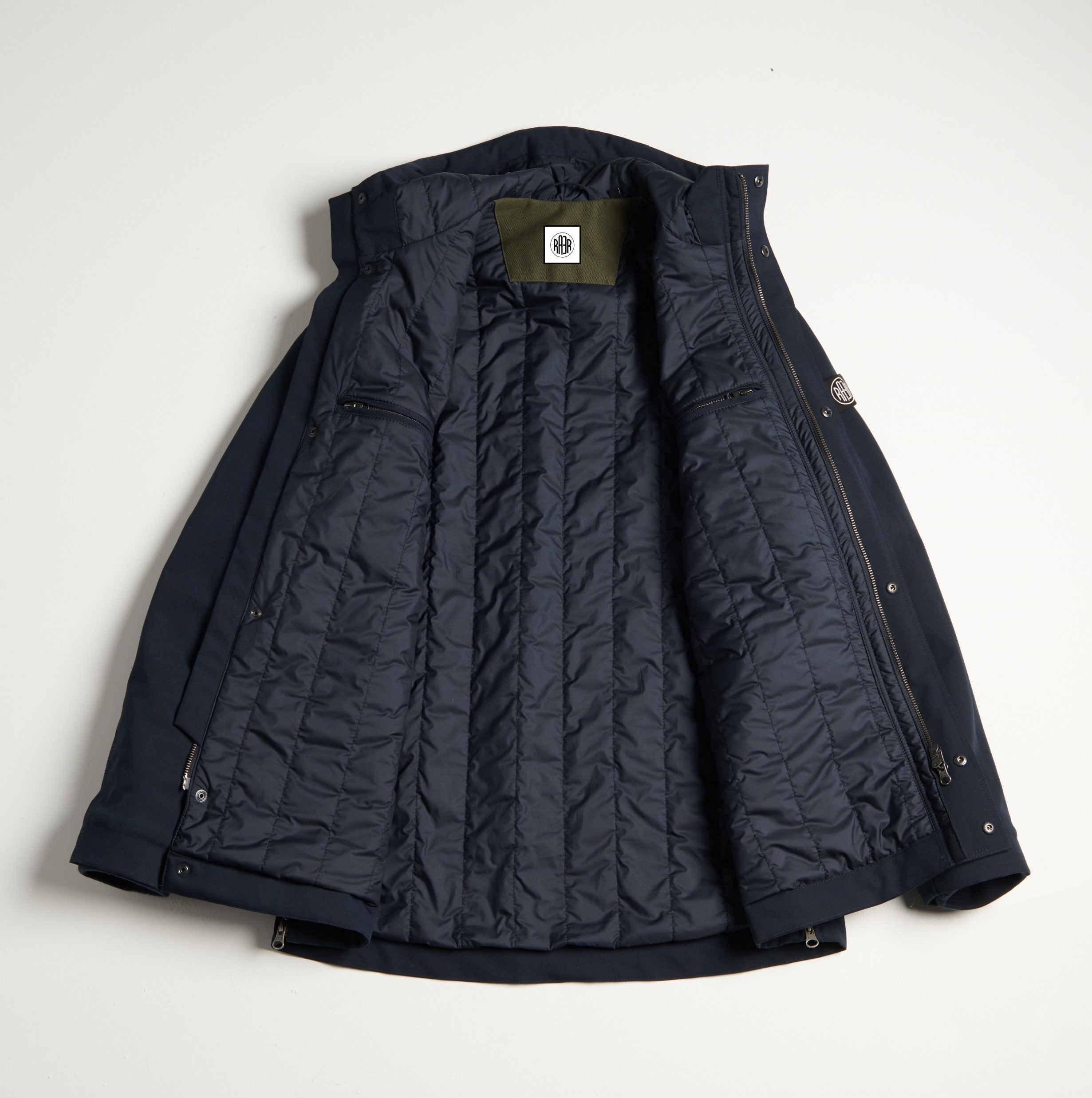 ARAIN CS parka longue déperlante typée scooter NAVY