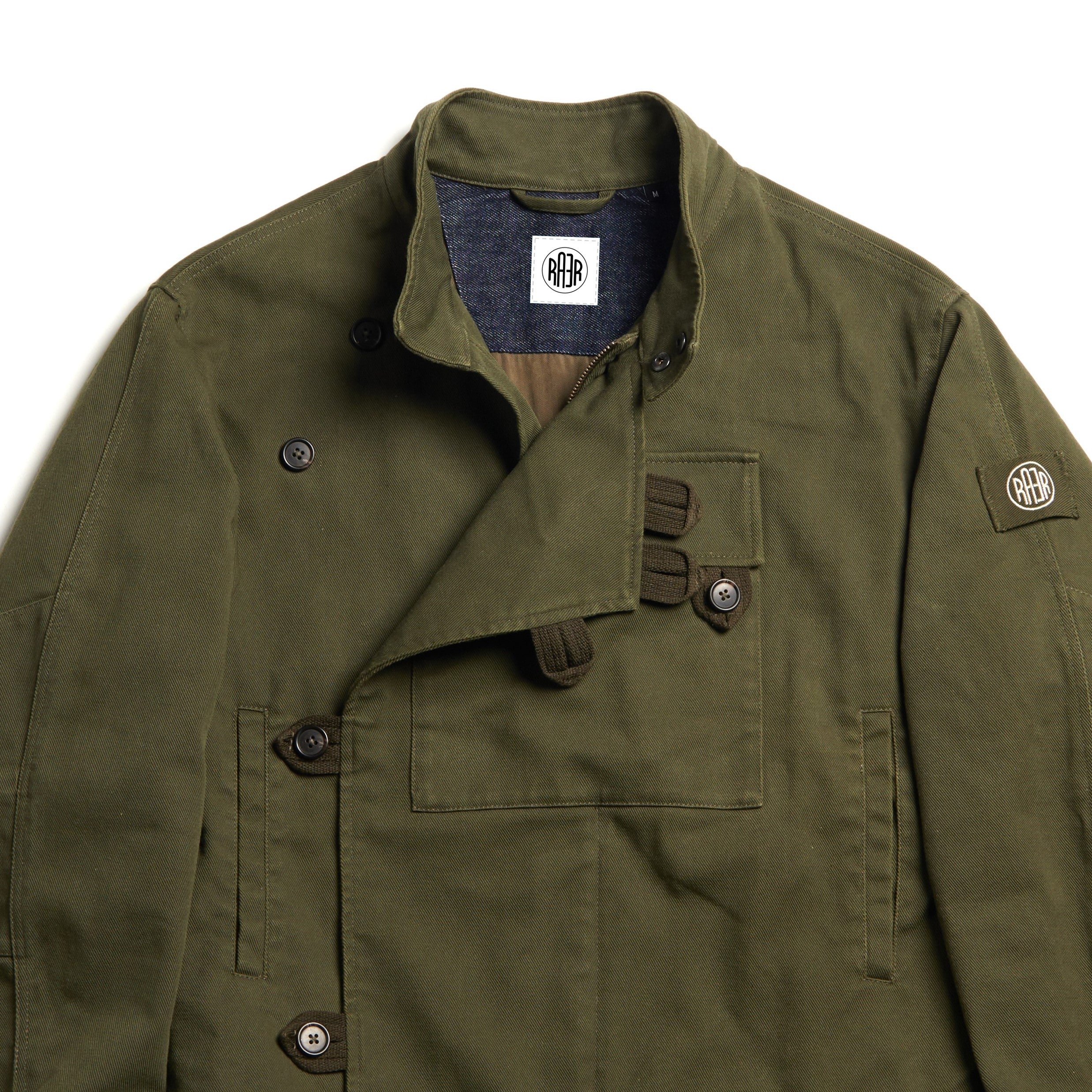ASCONA 2 CA blouson militaire suédois déperlant ARMALITH KAKI (équipé de protections)
