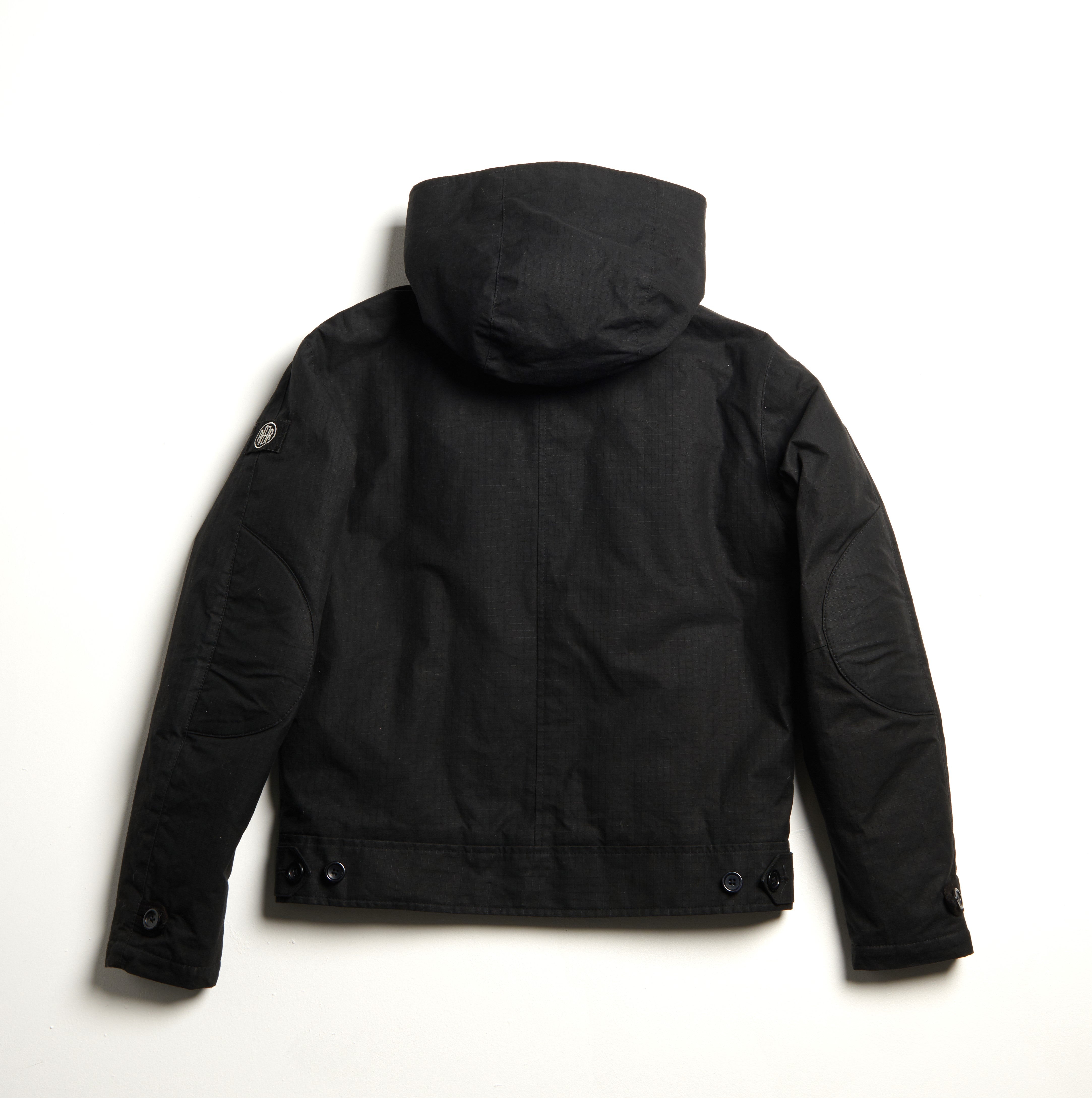 ASCONA RS blouson militaire suédois déperlant rip-stop NOIR