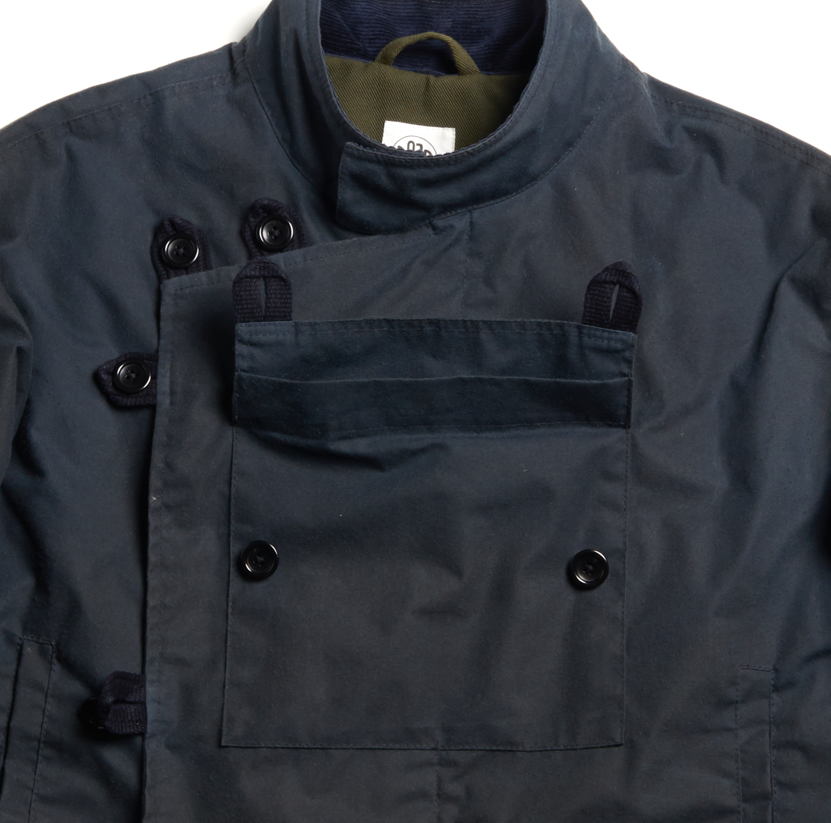 ASCONA WX blouson militaire suédois wax coton B. MILLERAIN NAVY