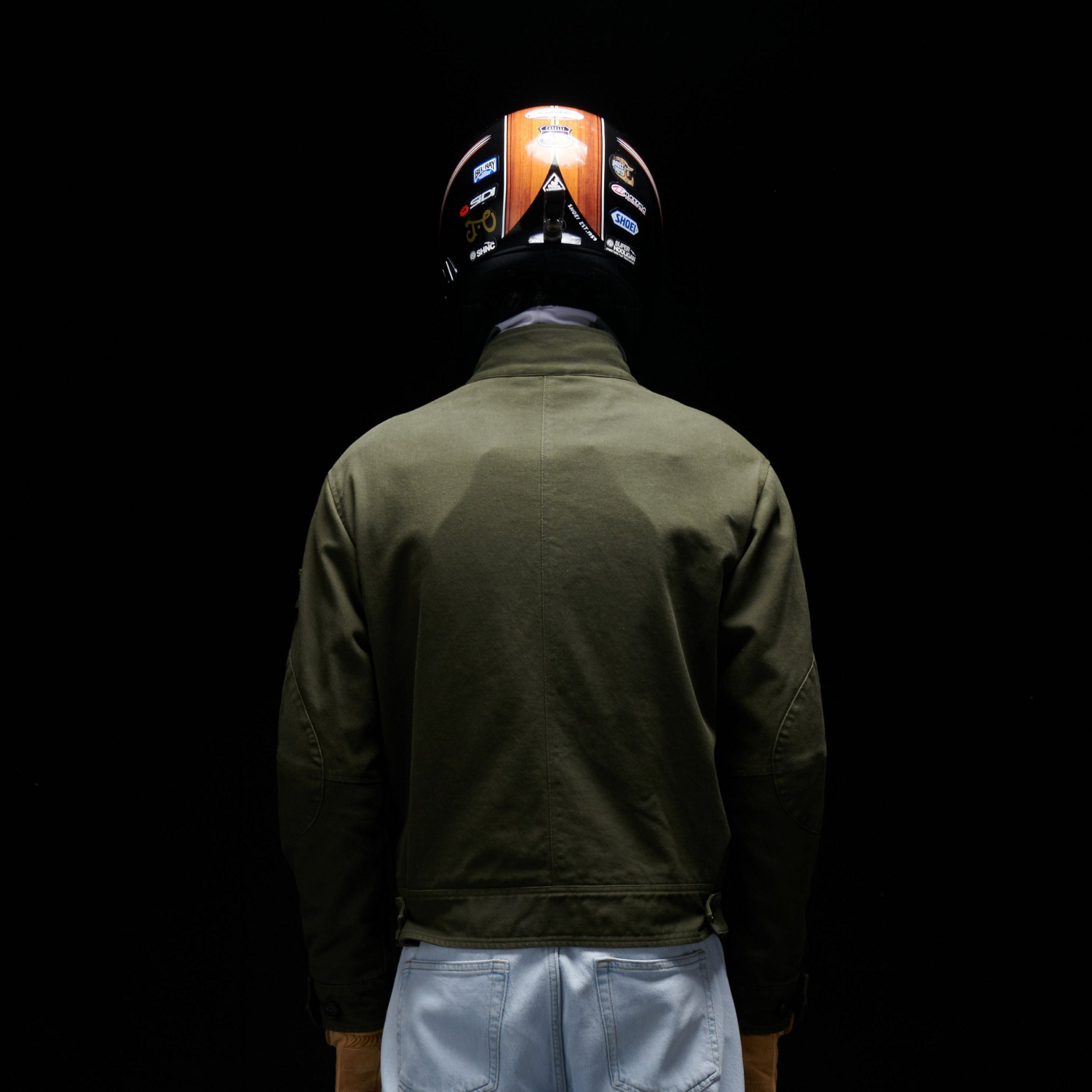 ASCONA 2 CA blouson militaire suédois déperlant ARMALITH KAKI (équipé de protections)